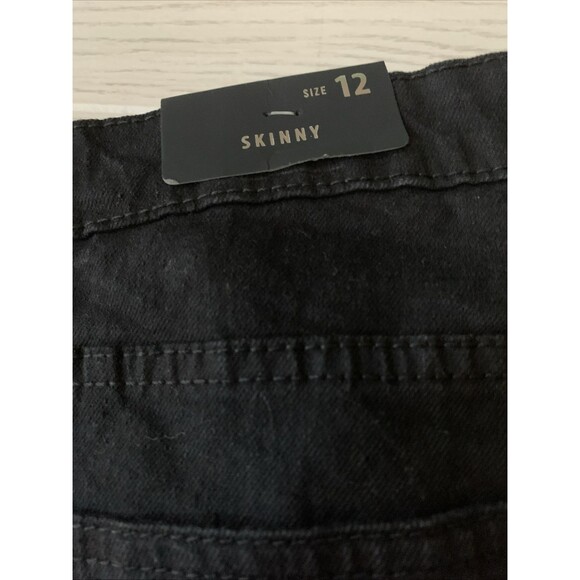 Public Supply NYC Boys 12 Black Skinny Jeans - Picture 2 of 6